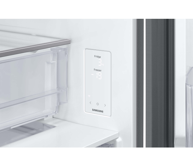 Lodówka Samsung RB53DG703DS9EO Combi MAX 75,9cm No Frost 203cm Szczotkowana Stal Nierdzewna AI 538L - 1306375 - zdjęcie 9